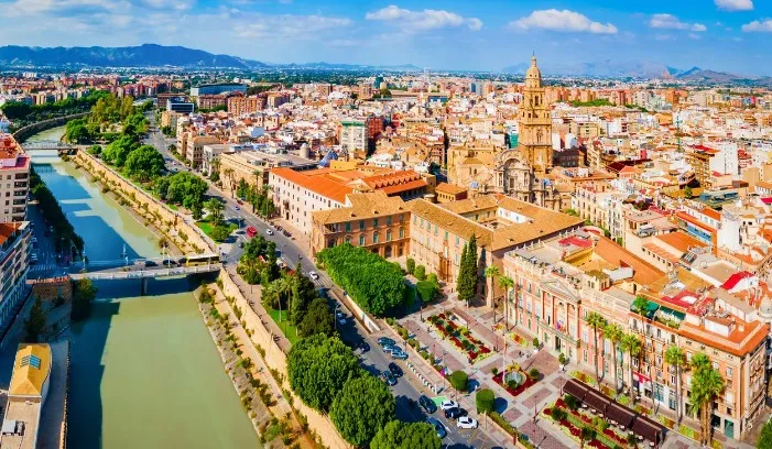 Panorámica de la ciudad de Murcia Panorámica de la ciudad de Murcia